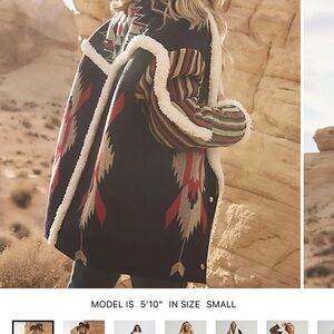 NWTWrangler Women's Black and Red Patterned Jacket